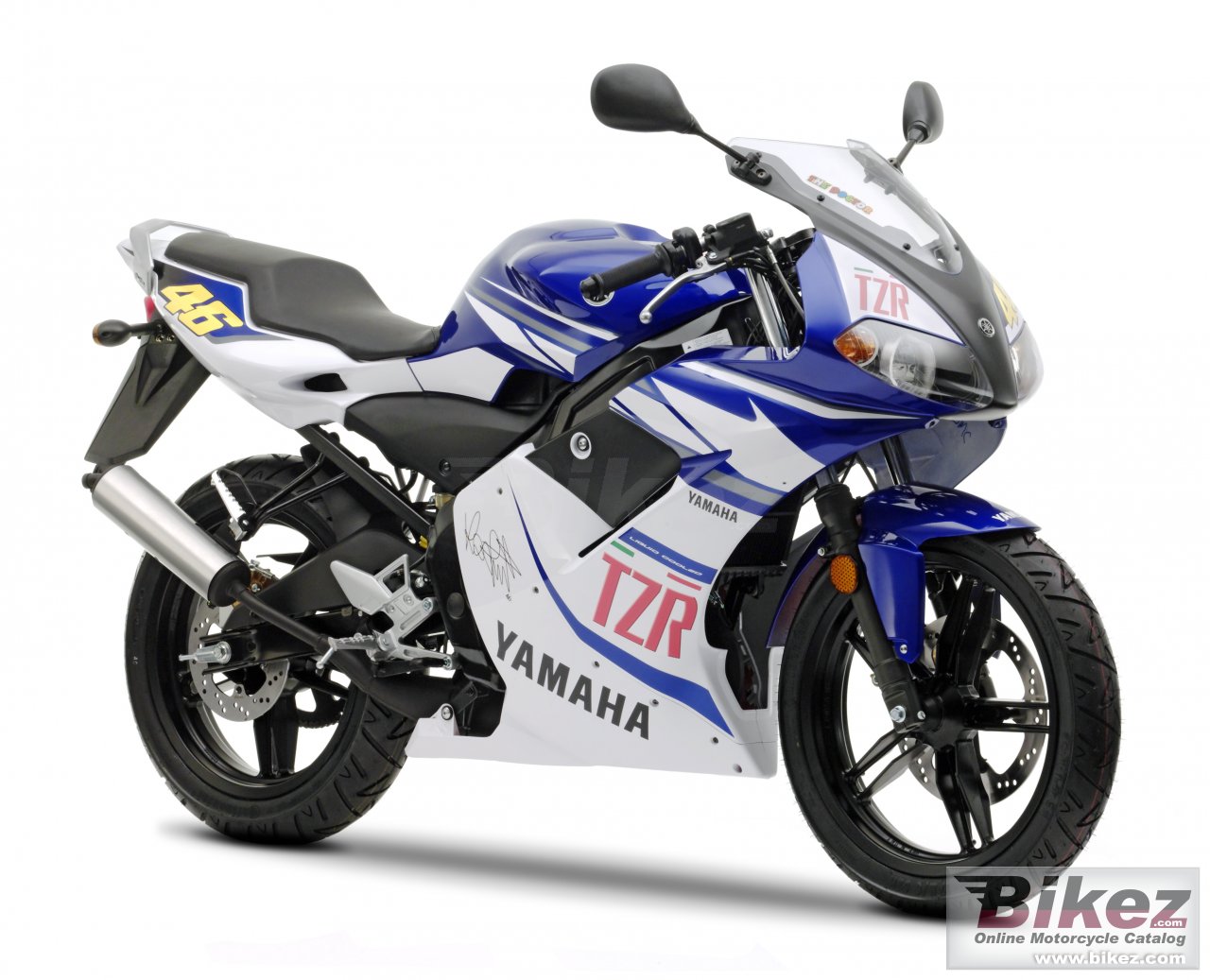 Big Yamaha tzr50 race replica picture and wallpaper from Bikez.com